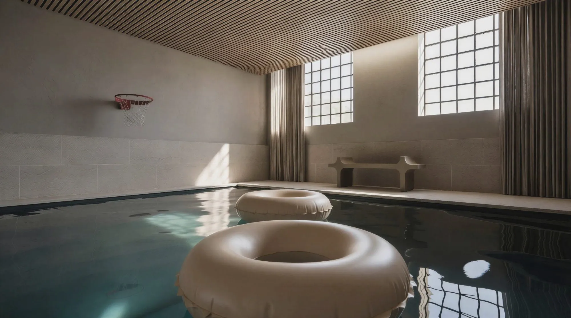 ALBERT, concept, renovatie binnenzwembad, Antwerpen