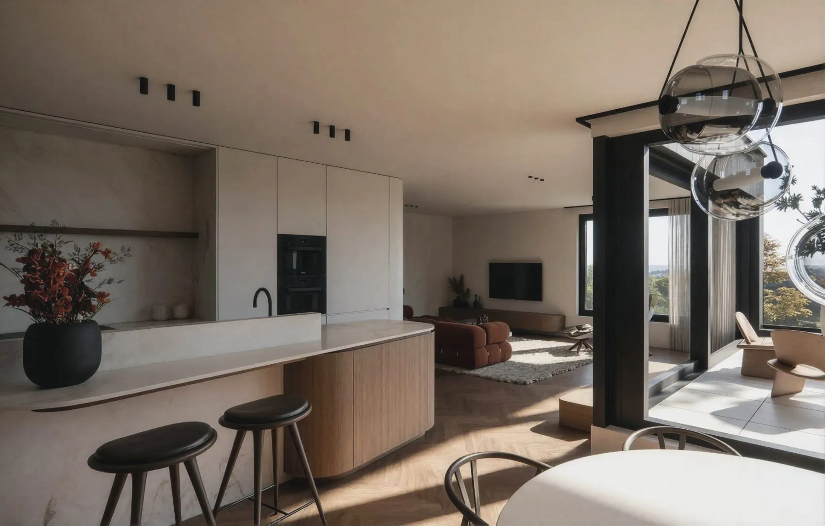 ELDI, inrichting penthouse, Zandhoven