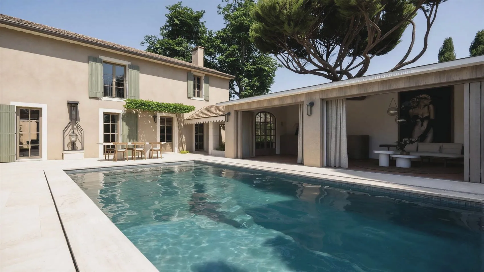 EYGA, renovatie provençaalse villa, Eygalières, FR