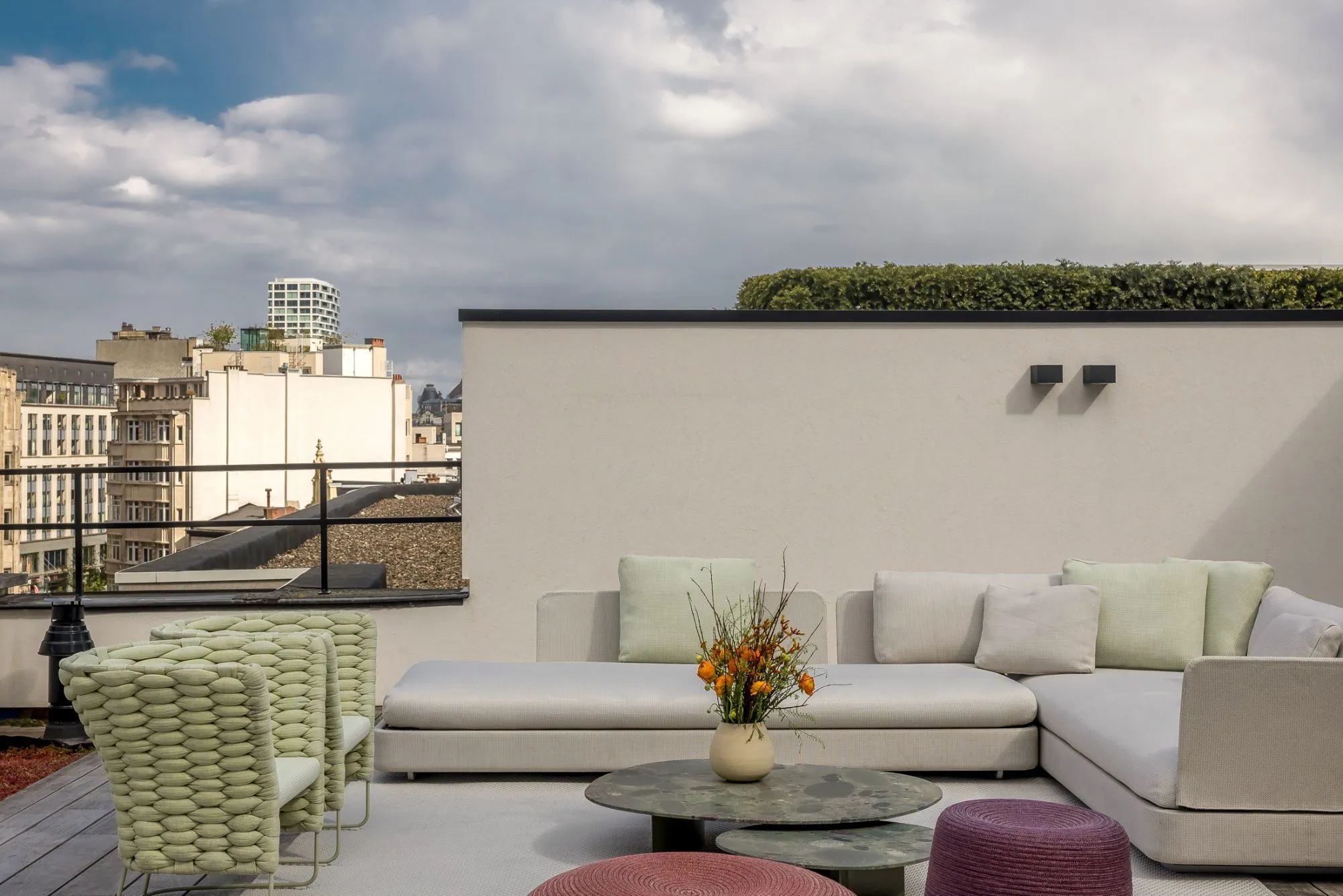 GROEN, renovatie duplex penthouse, Antwerpen