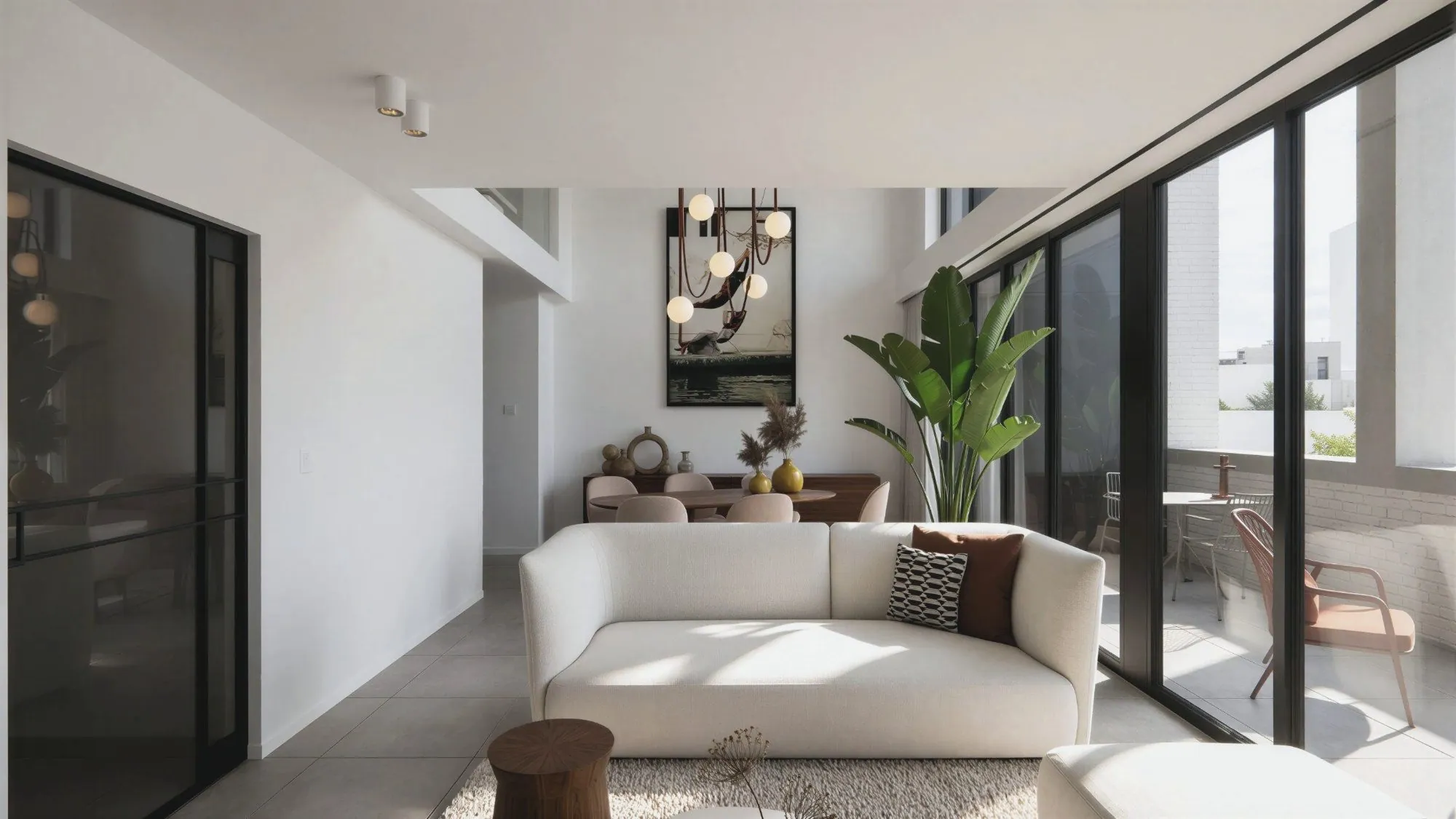 LUNA, inrichting appartement, Lier
