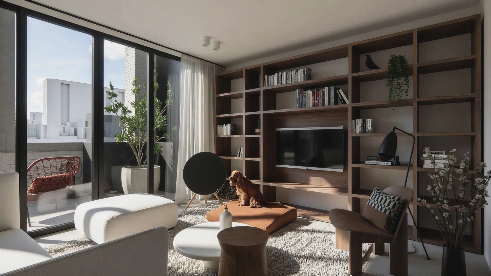 LUNA, inrichting appartement, Lier
