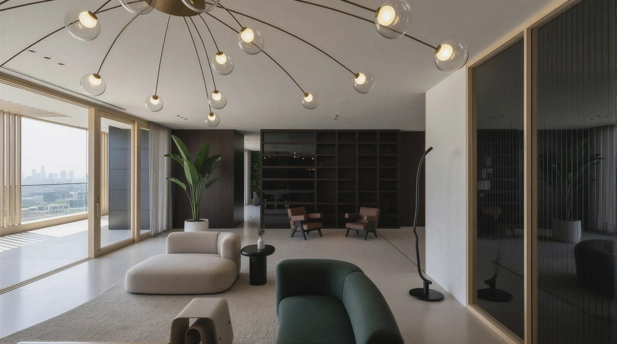360W, interieurvoorstel appartement, Mumbai, IN