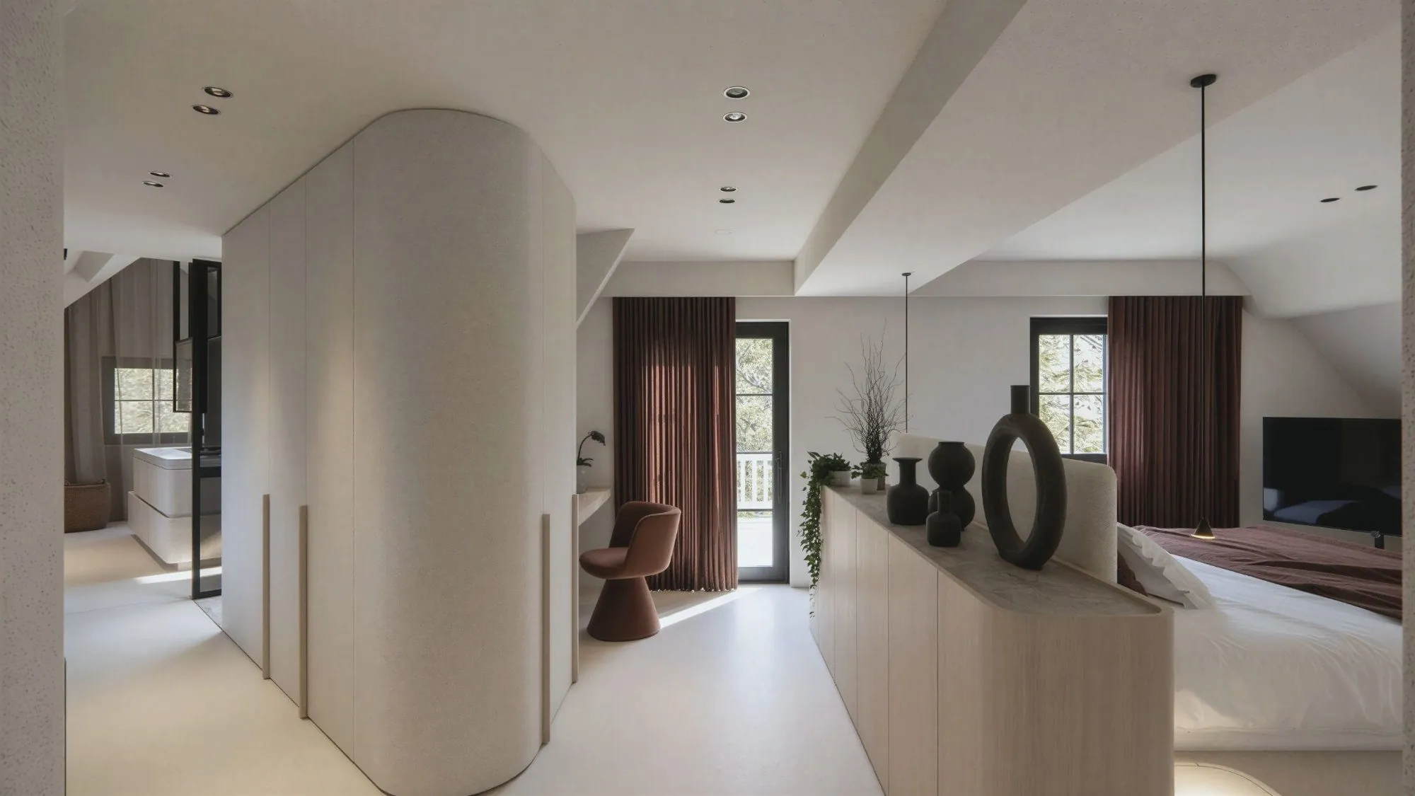 NELEN, master slaapkamer en badkamer, Kapellen