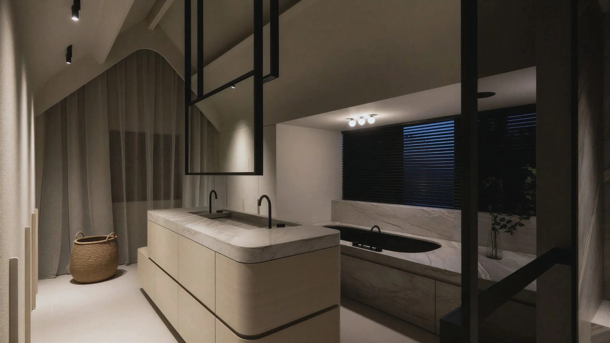 NELEN, master slaapkamer en badkamer, Kapellen