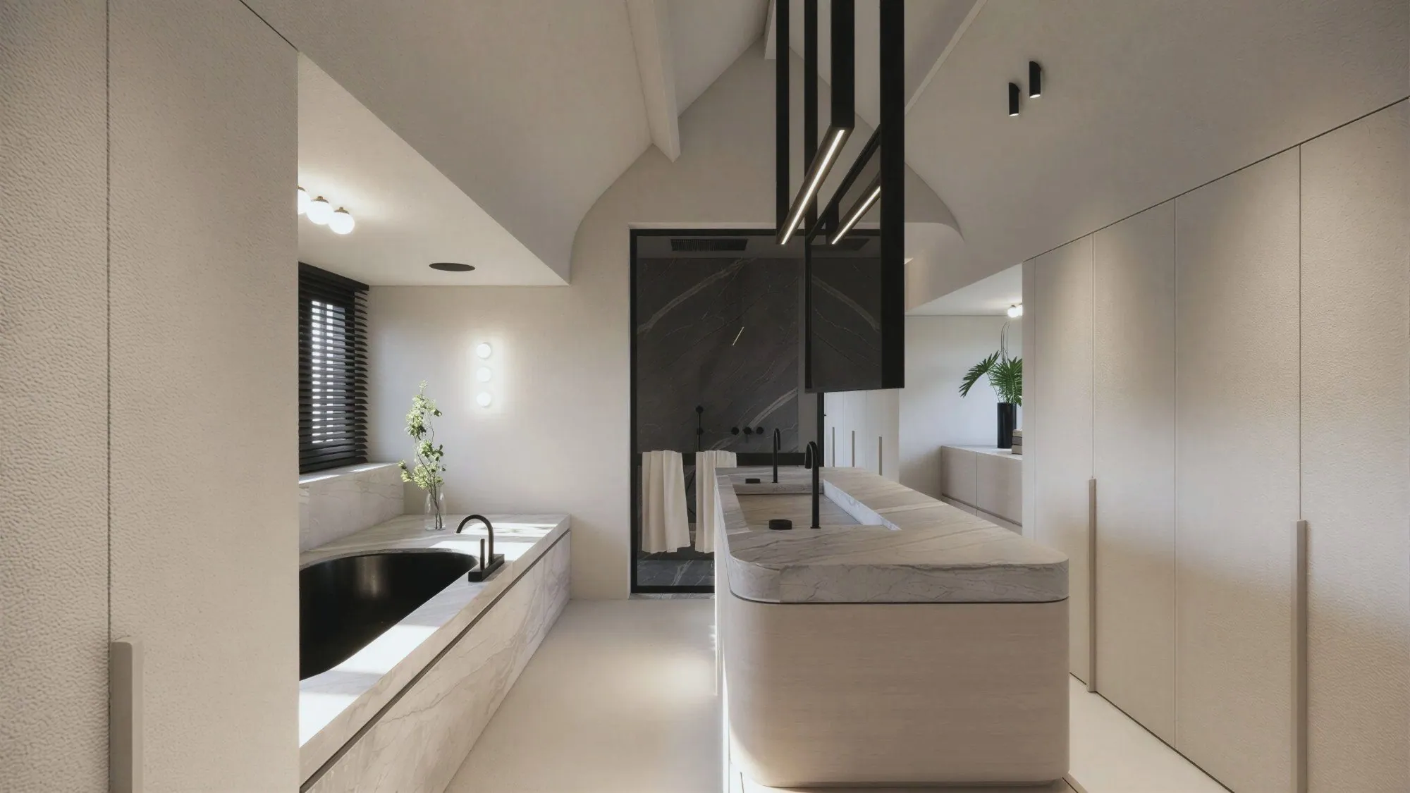NELEN, master slaapkamer en badkamer, Kapellen
