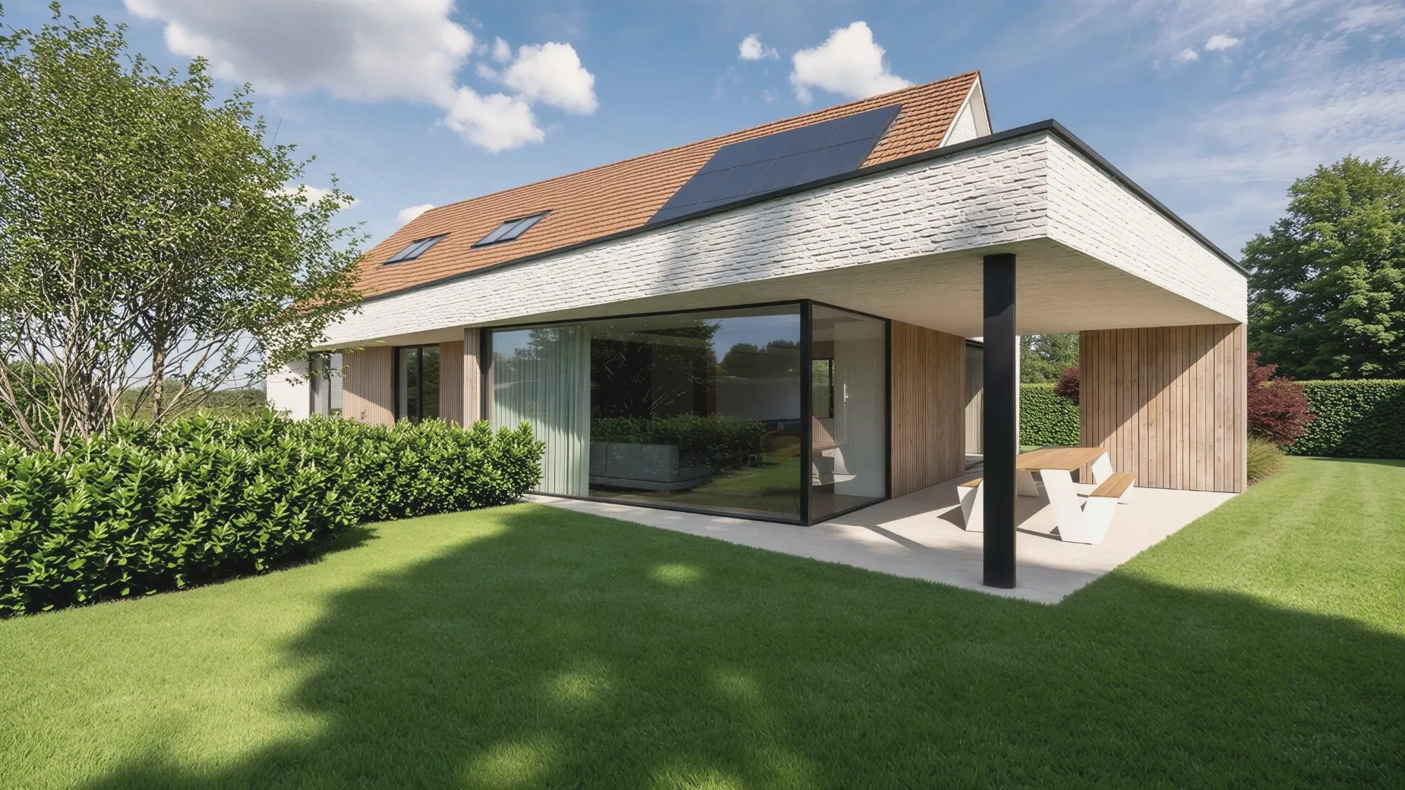RECHT, nieuwbouw woning in moderne hoevestijl, Duffel