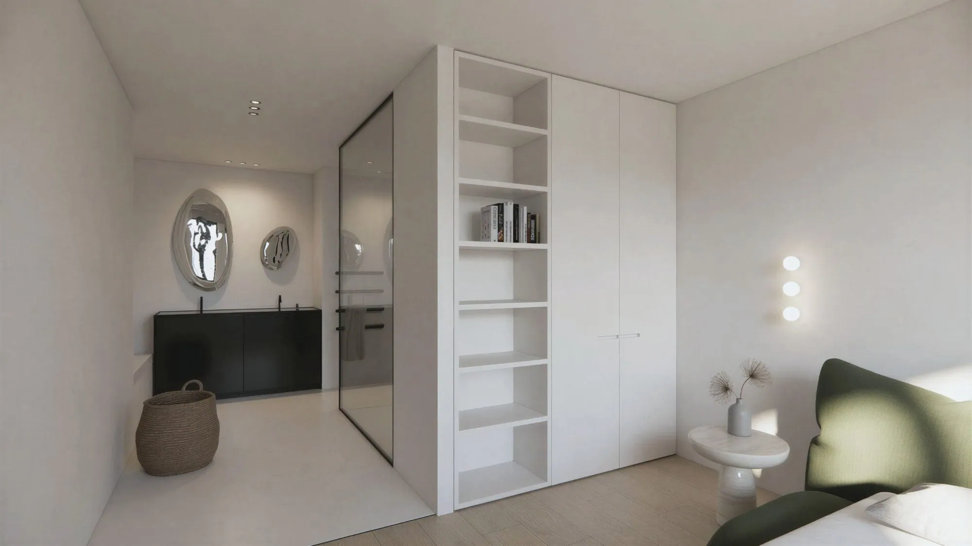 SERG, interieur duplex penthouse, Antwerpen