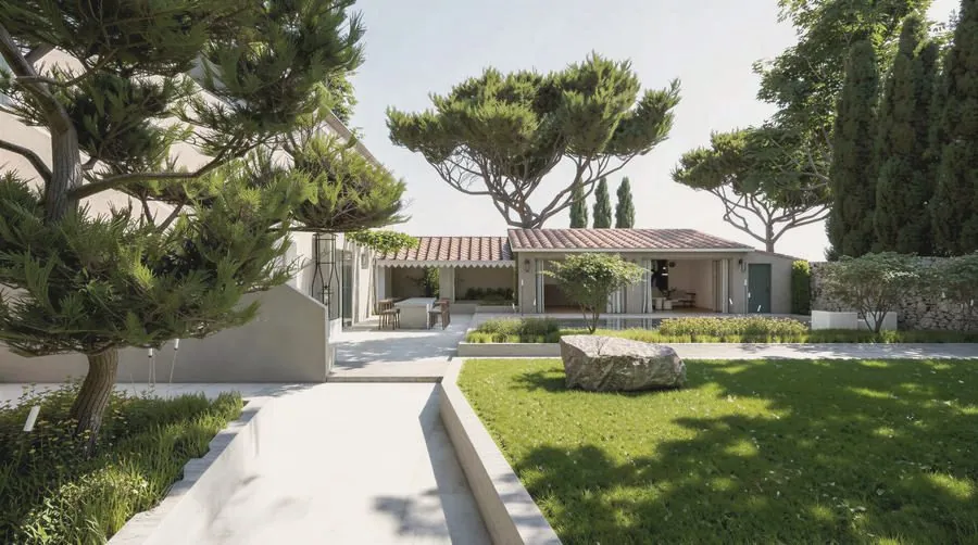 EYGA, renovatie provençaalse villa, Eygalières, FR