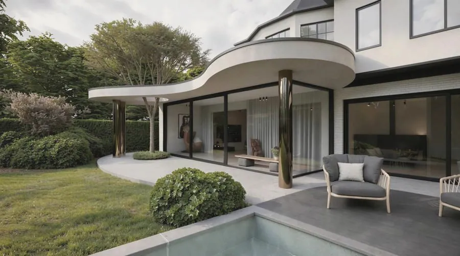 GOLD, concept en studie, uitbreiding woning, Wilrijk