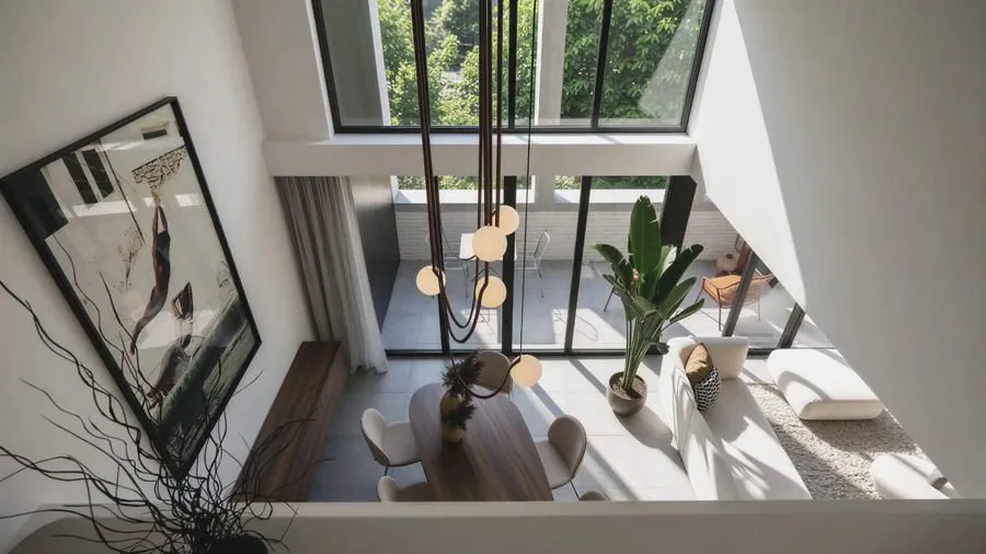 LUNA, inrichting appartement, Lier