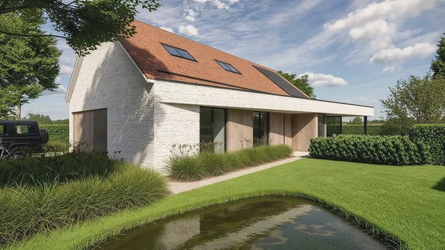 RECHT, nieuwbouw woning in moderne hoevestijl, Duffel