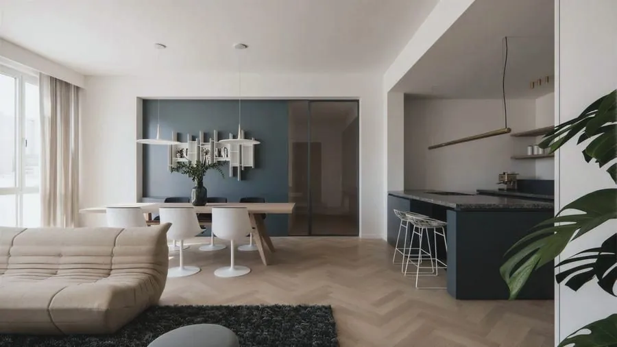 ROBYN, inrichting appartement, Antwerpen